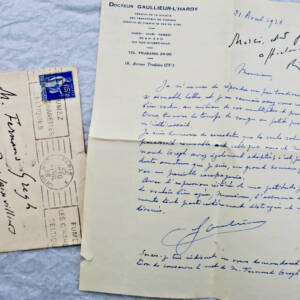 Renaldo HAHN (PROUST) lettres & cartes autographes manuscrites & signées