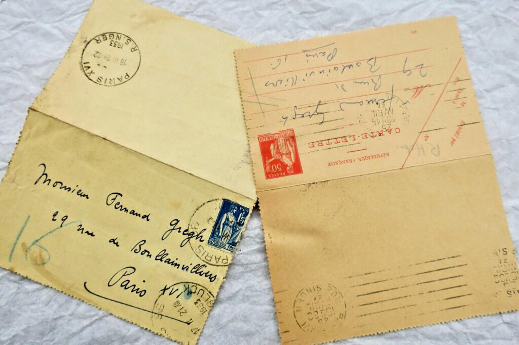 Autograph letters and cards from Renaldo Hahn