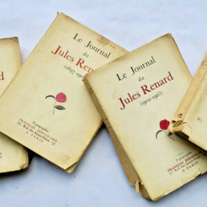 RENARD (Jules) Journal Inédit 1887-1895, 1896-1899, 1900-1902, 1903-1905