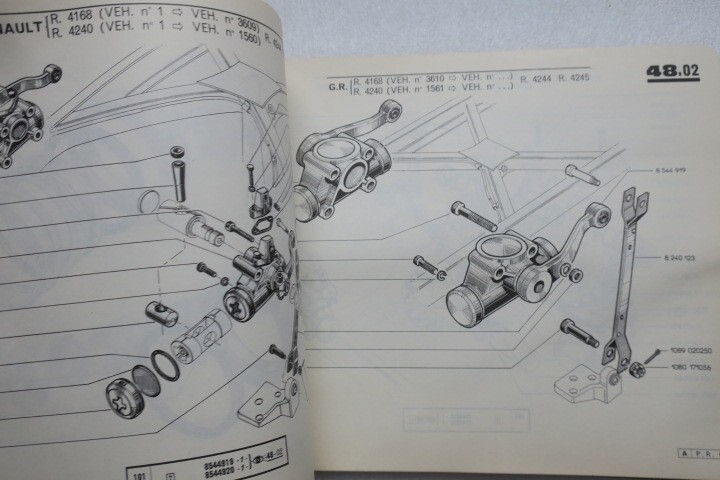 Renault Galion-Goélette spare parts catalog - Image 16