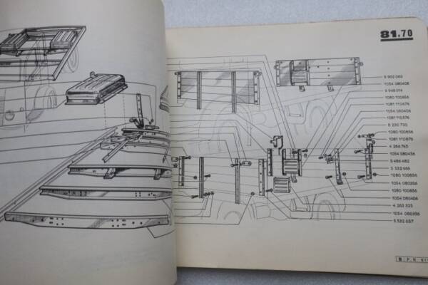 RENAULT Camion léger Galion catalogue de Pieces GALION – GOELETTE