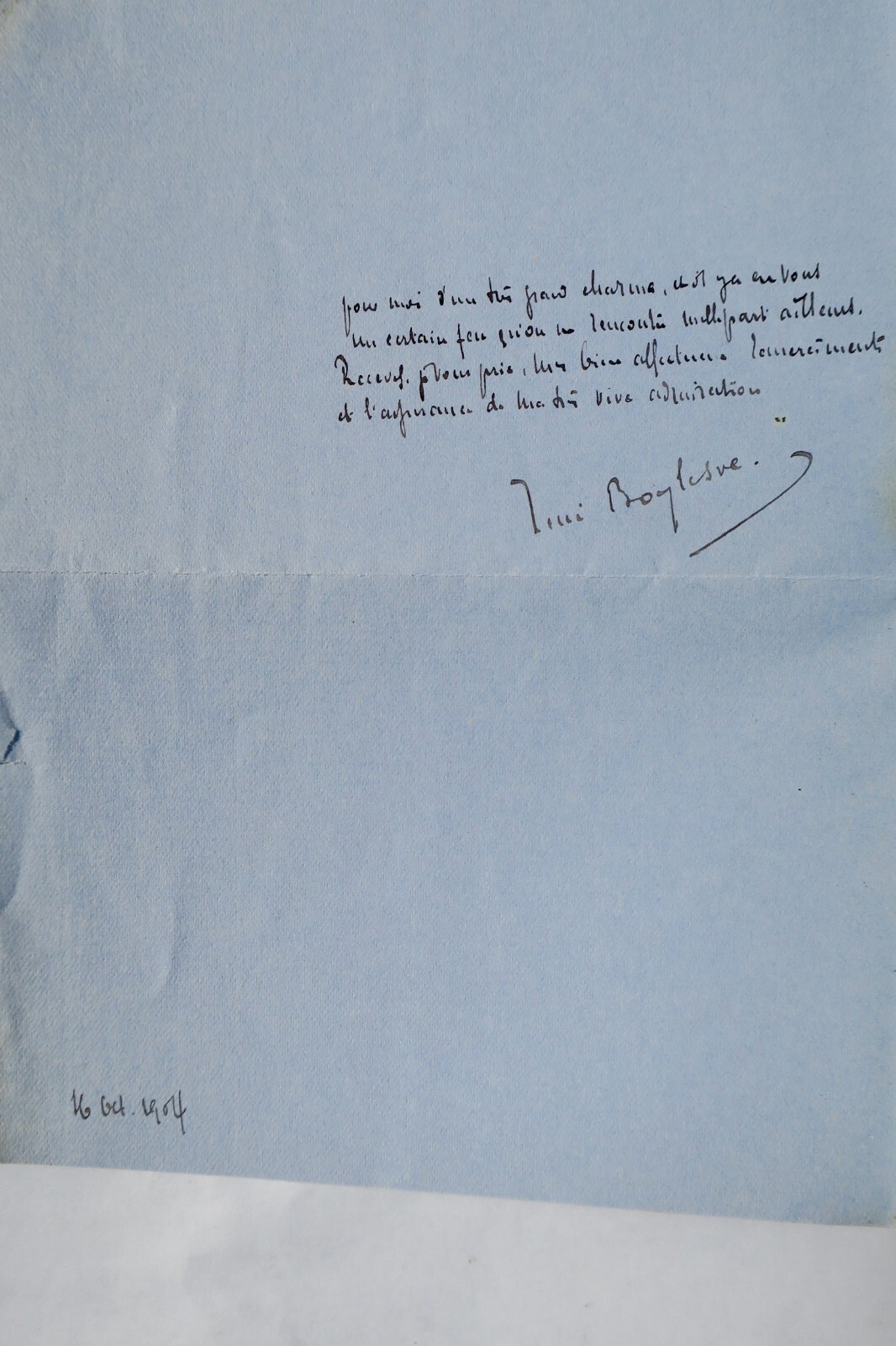 René Boylesve 3 belles lettres autographes signées – Image 5