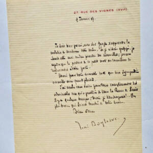 René Boylesve 3 belles lettres autographes signées