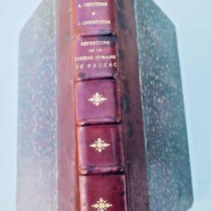 Répertoire de la Comédie humaine de H. de Balzac 1887