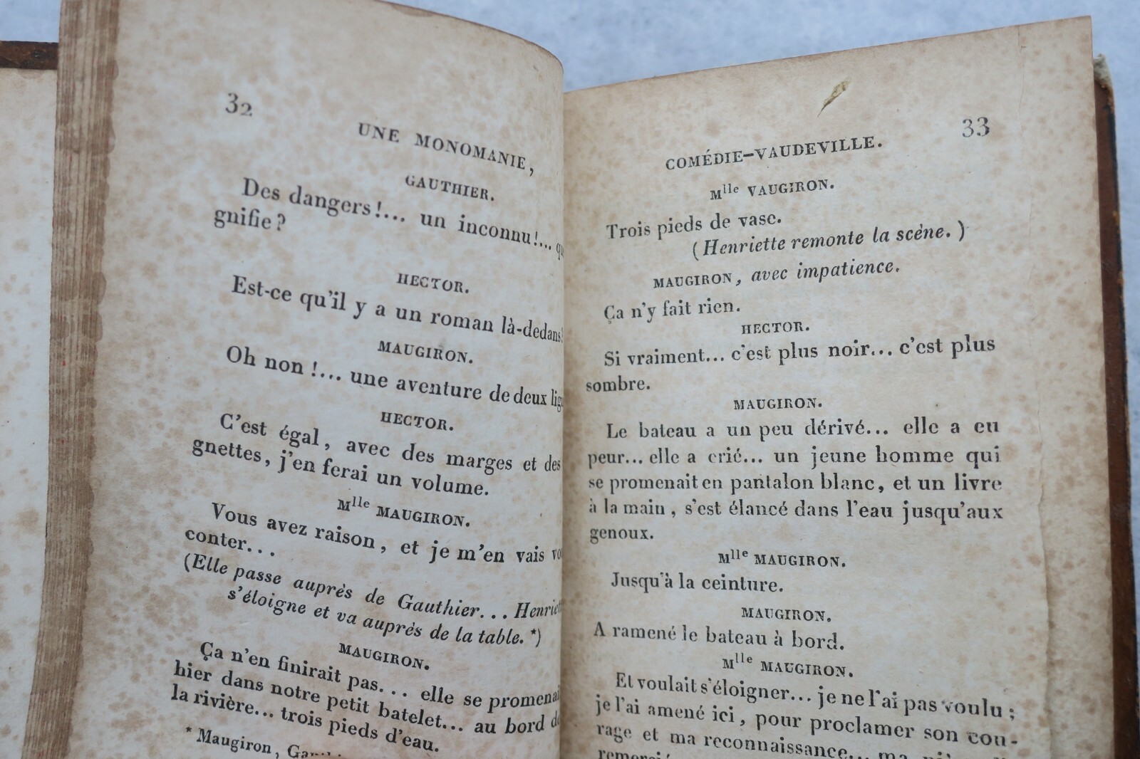répertoire du gymnase dramatique, monomanie, baron de Trenck, la somnanbule – Image 4