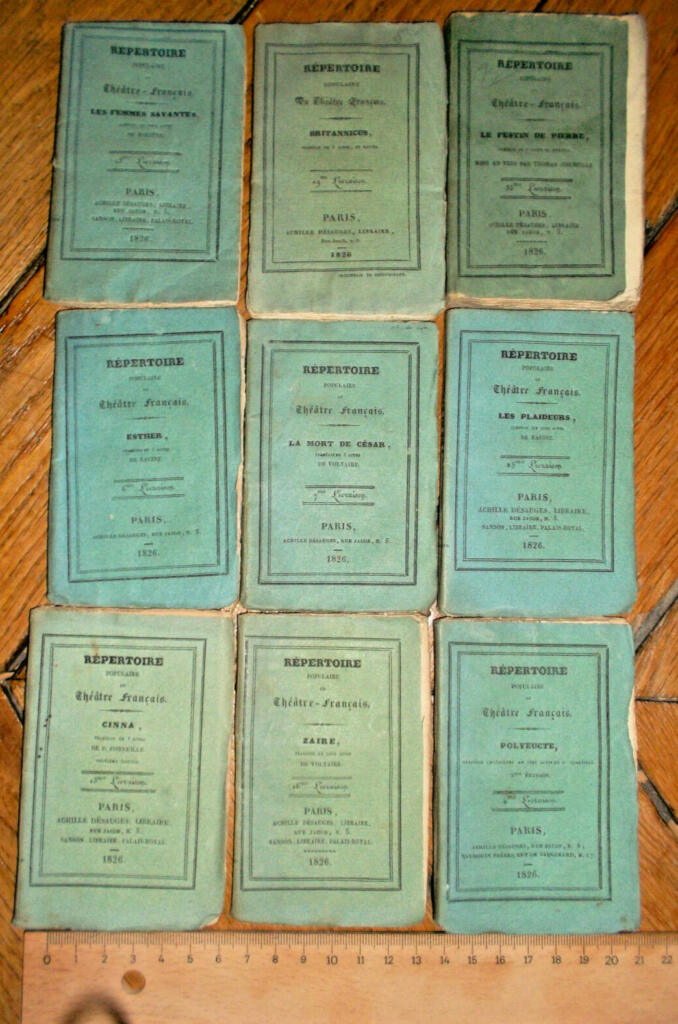 19th-century French theater anthology