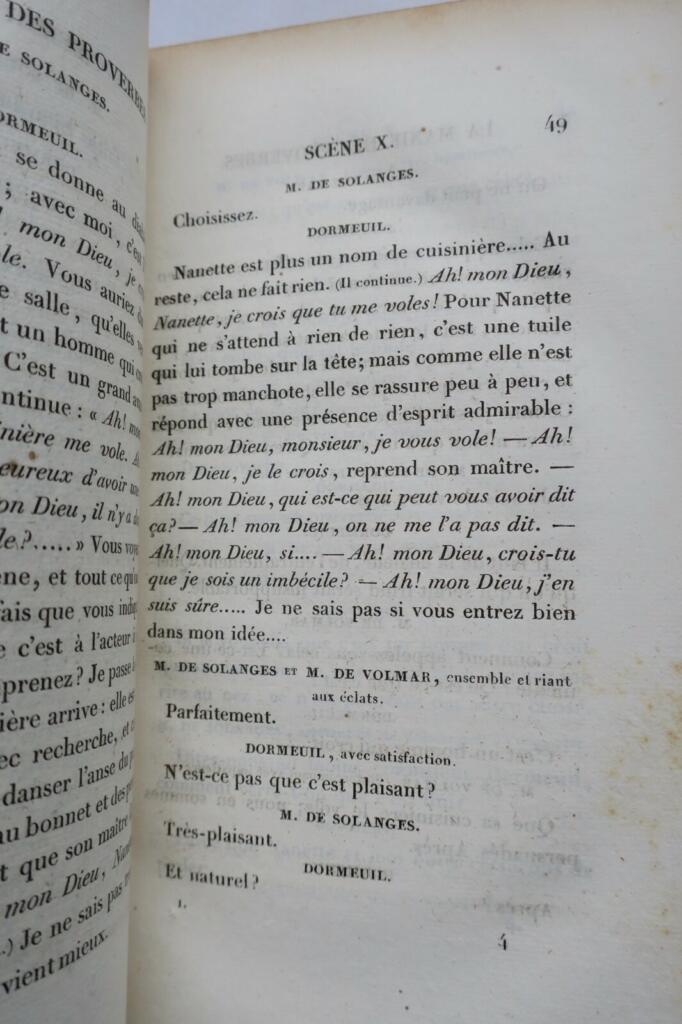 Dramatic Proverbs by Théodore Leclerc