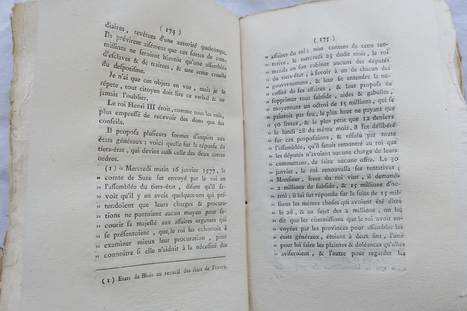REVOLUTION ANTRAIGUES Mémoire sur les Etats-Généraux, leurs droits..1789 – Image 7