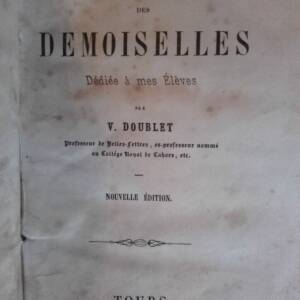 Rhétorique des demoiselles dédié à mes élèves 1846