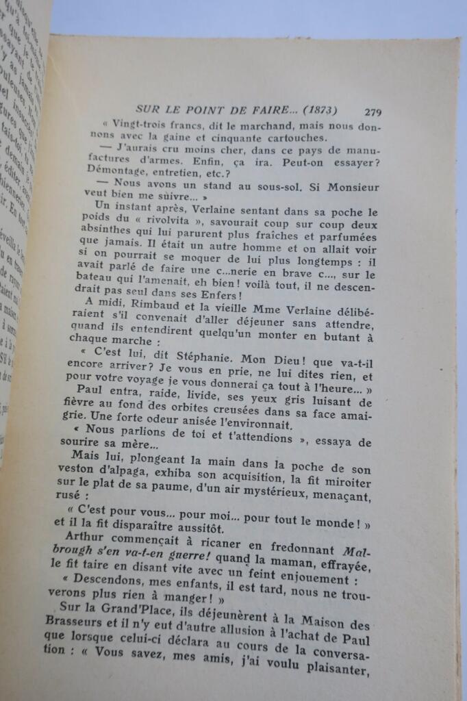 Überblick über die Werke von Pierre Rimbaud