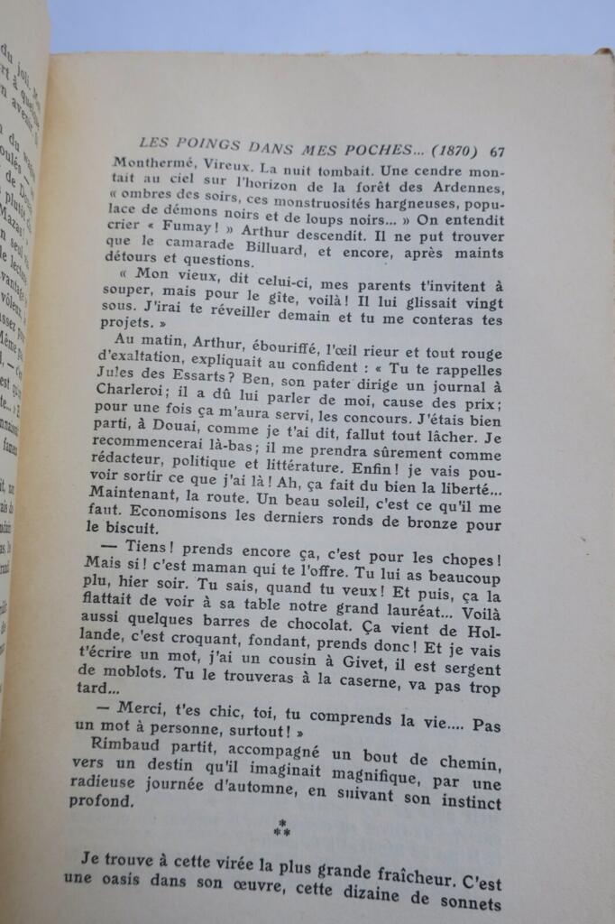 Überblick über die Werke von Pierre Rimbaud