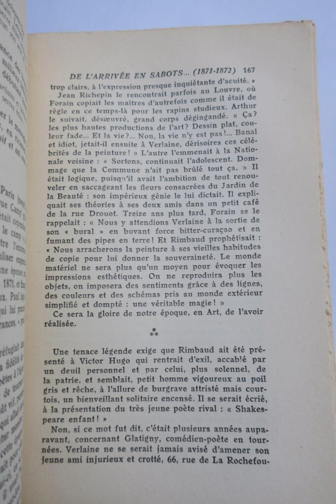 Überblick über die Werke von Pierre Rimbaud