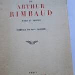 Rimbaud’s Verses and Prose in 1949 Edition