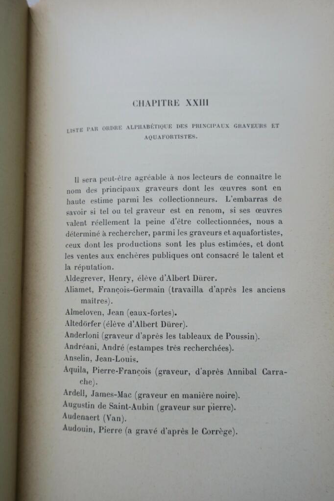 RIS-PAQUOT Guide pratique du Restaurateur-Amateur de Tableaux, 1890