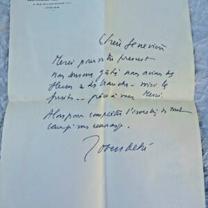 Robert Debré lettre autographe signée