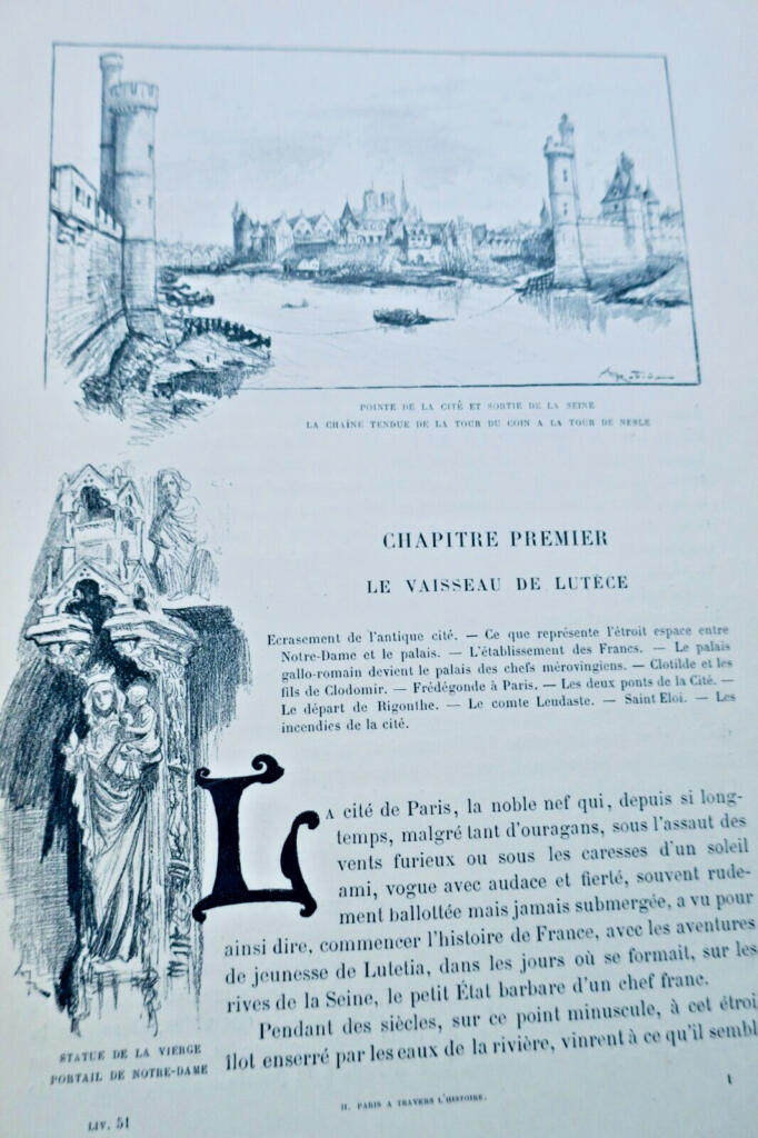 Eine Reise durch die Jahrhunderte von Paris