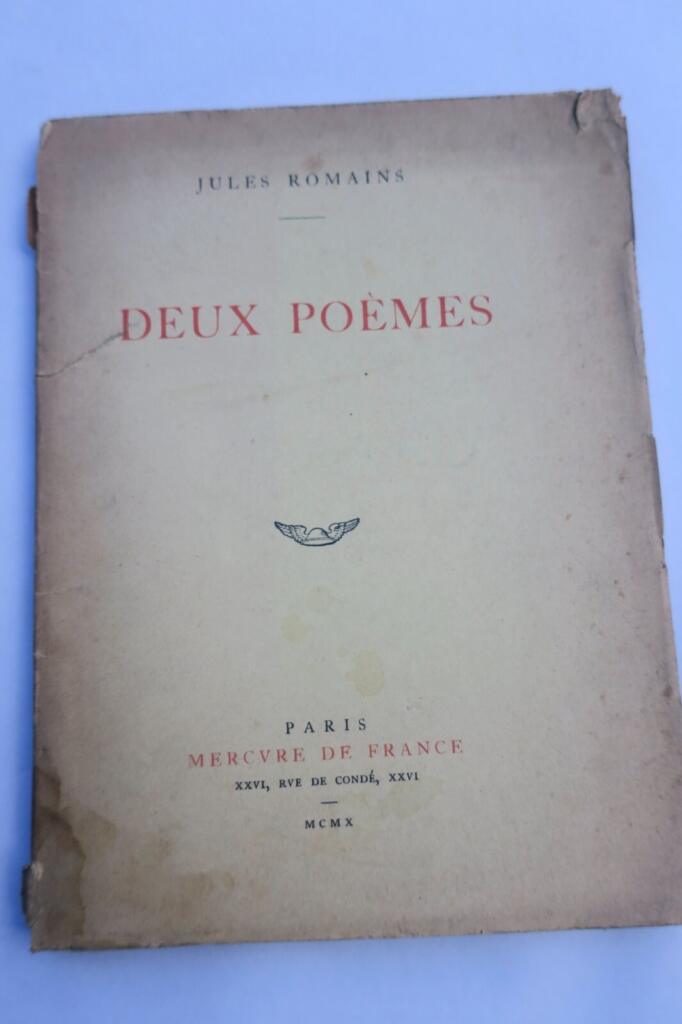 Poetry collection with dedication
