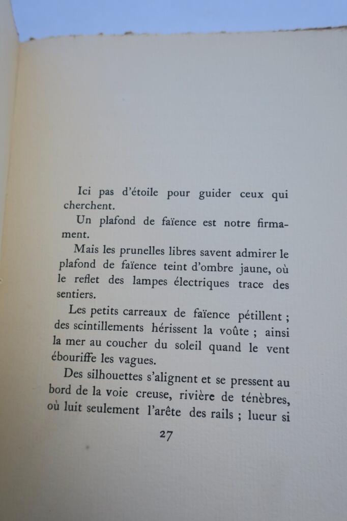 Poetry collection with dedication