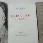 ROMAINS Jules La douceur de la vie orné d'une lithographie originale de Heuzé