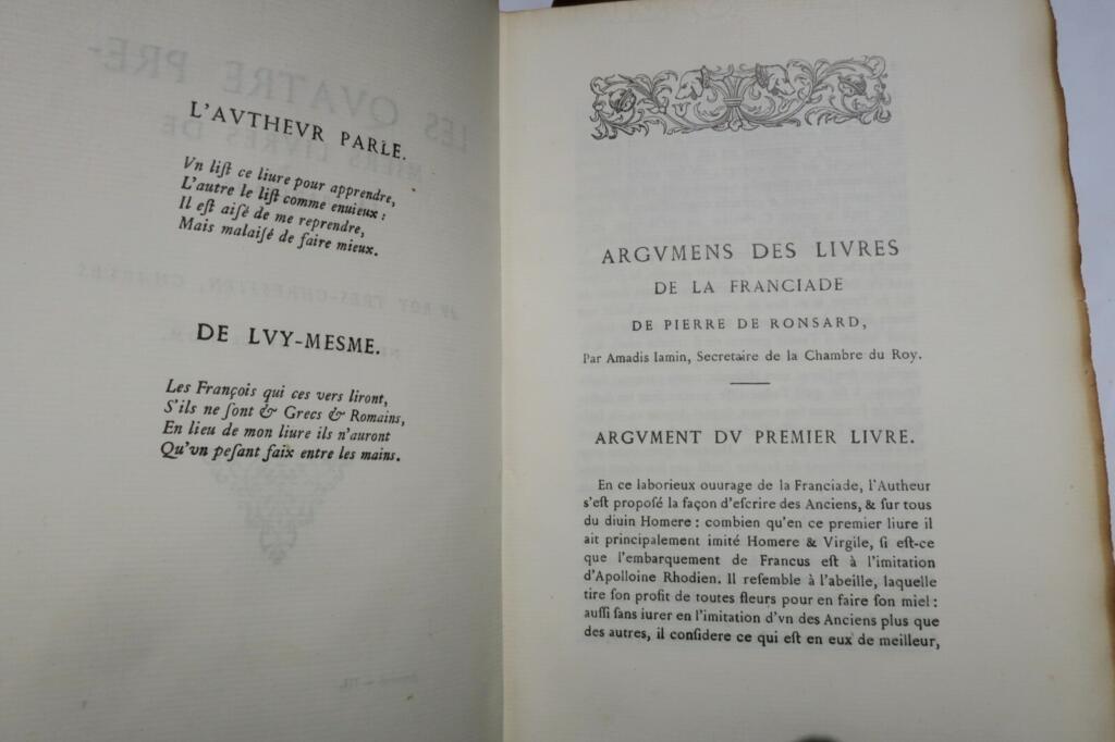 Ronsard Laumonier Lemerre