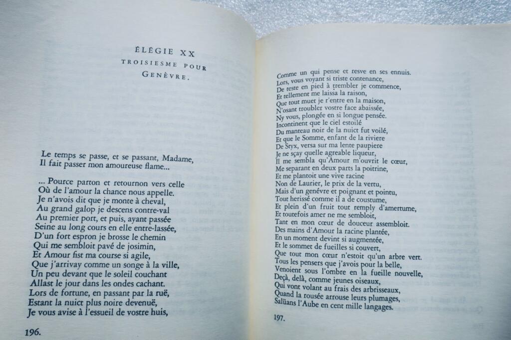 Ronsard Oeuvres choisies de Pierre de Ronsard