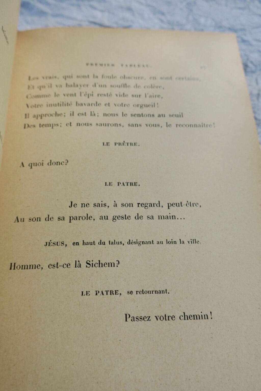 Biblisches Drama von Rostand