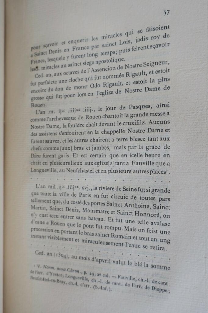 Chroniken von Rouen von den Ursprüngen bis 1569