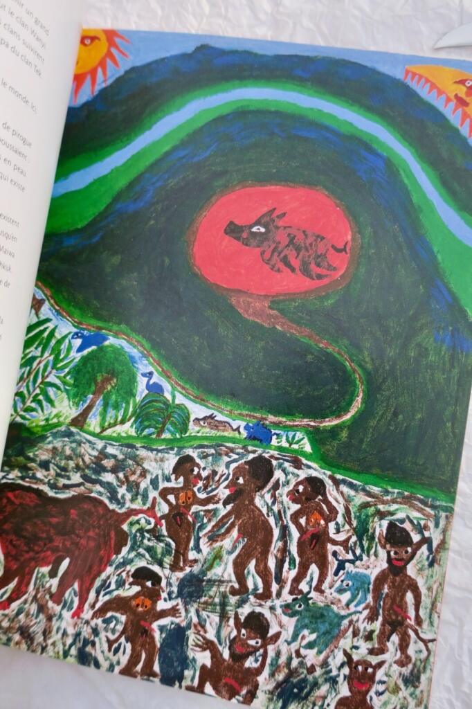 Rouge Kwoma : peintures mythiques de Nouvelle-Guinée. Musée du quai Branly