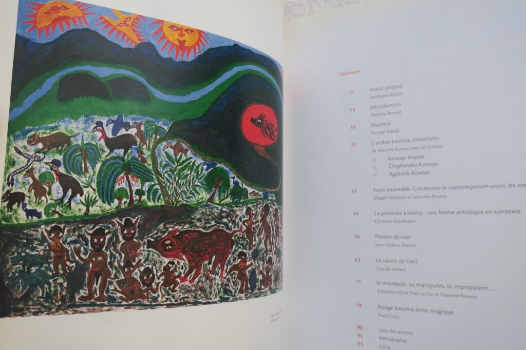 Rouge Kwoma : peintures mythiques de Nouvelle-Guinée. Musée du quai Branly