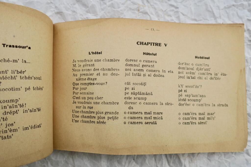 Rumänisches Konversationshandbuch für Zivil- und Militärwesen