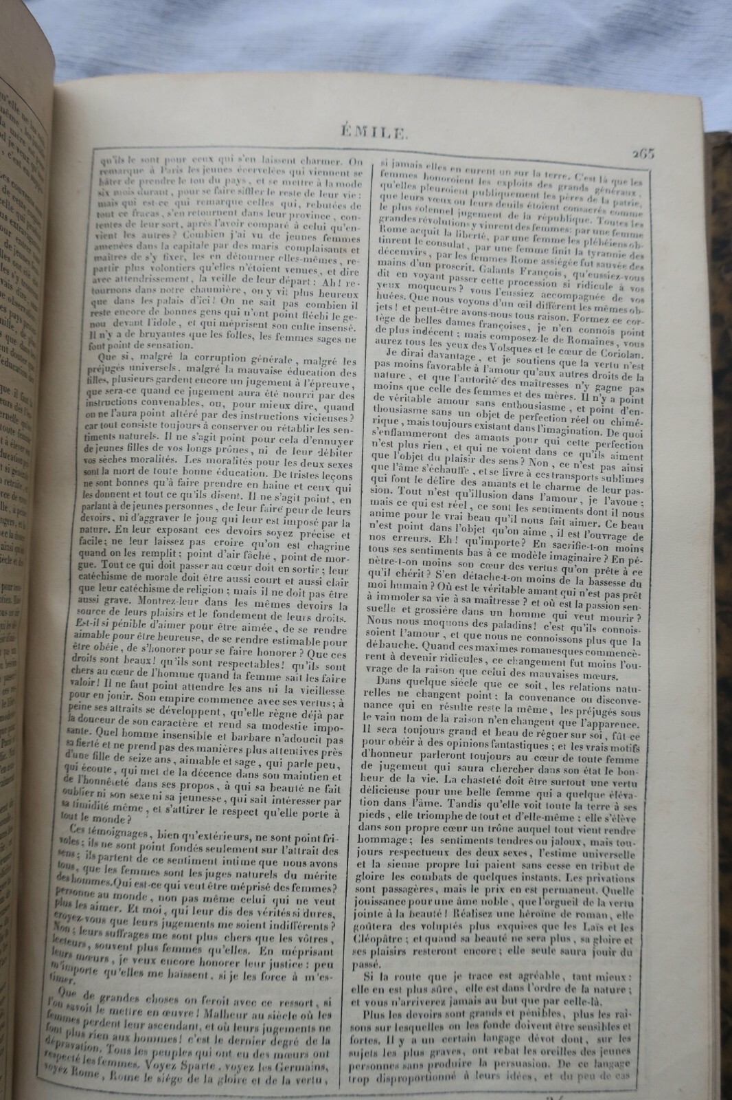 ROUSSEAU Oeuvres complètes en 2 vol.1826 petite typographie – Image 4