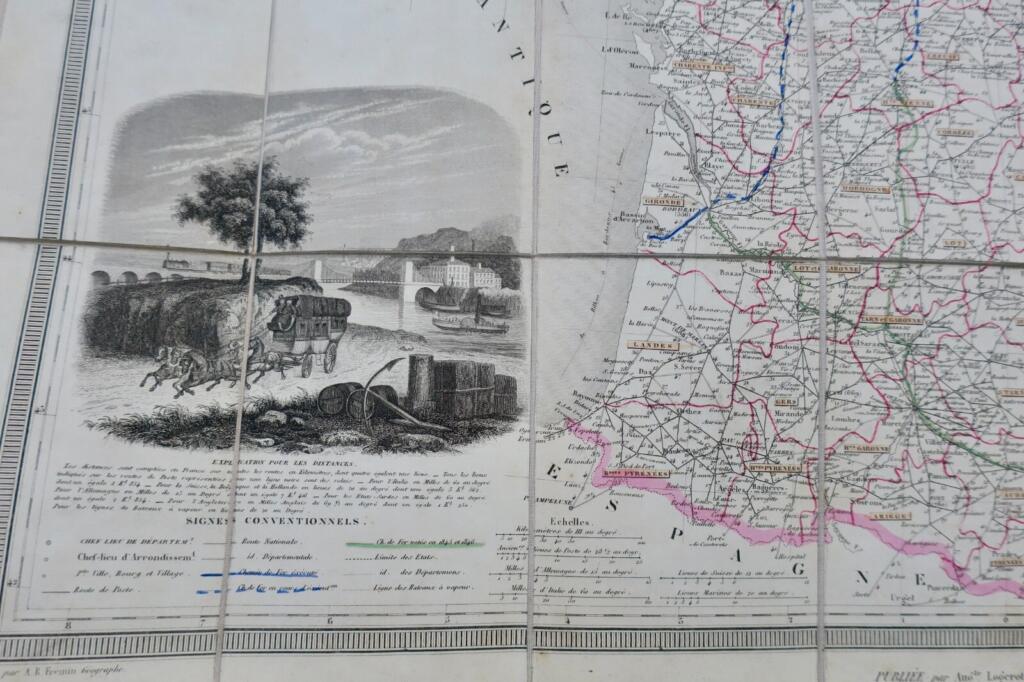 French Road Network Map, Belle Époque Edition