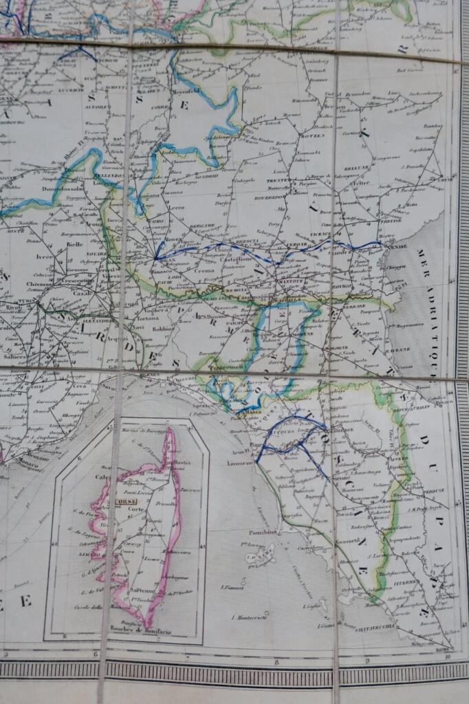 French Road Network Map, Belle Époque Edition