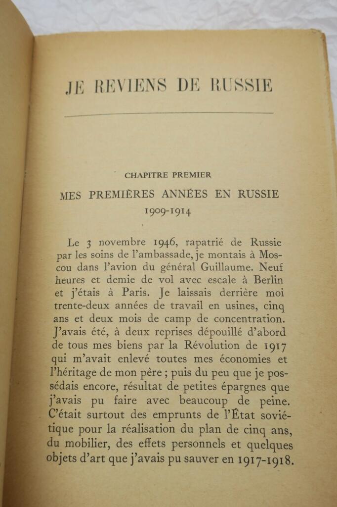 Rückblicke auf die Rückkehr aus Russland