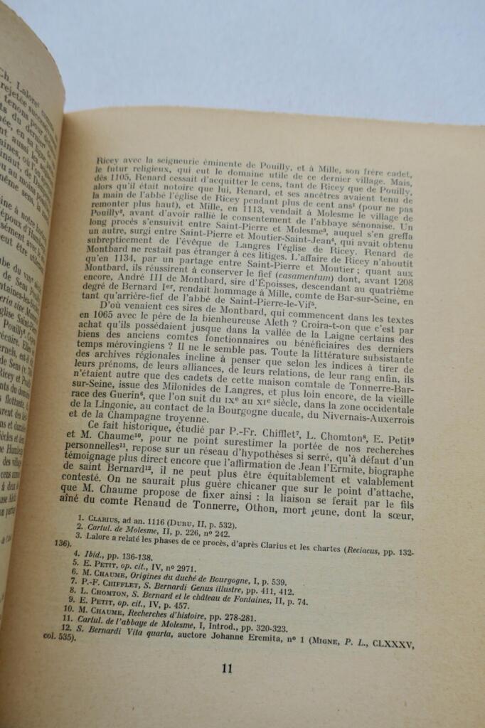 Bernhardiner-Kongressakten, Dijon 1953