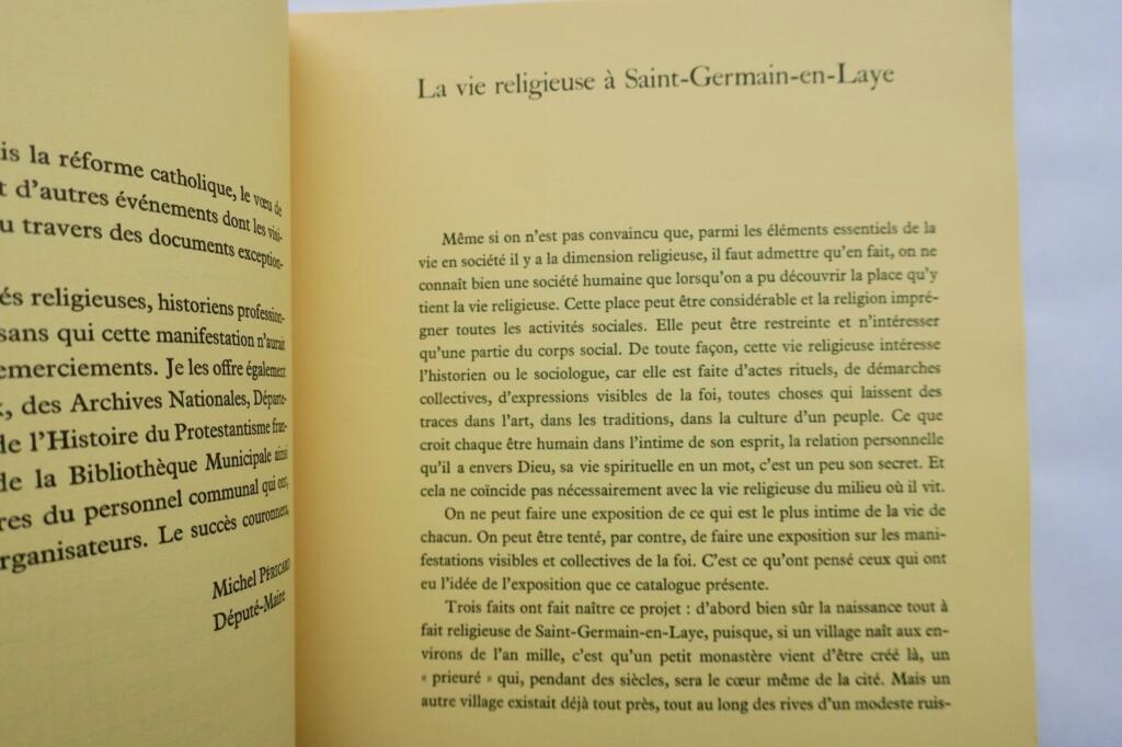 Religious life in Saint-Germain-en-Laye through the ages