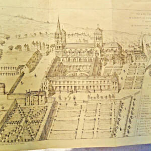 Saint-Pierre-sur-Dives l'église de l'abbaye (14) 1867