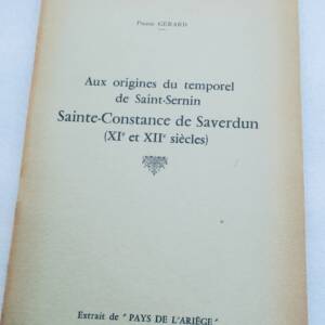 Sainte-Constance de Saverdun aux origines du temporel de Saint-Sernin Ariège