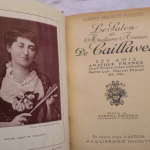SALON DE MADAME ARMAN DE CAILLAVET - SES AMIS