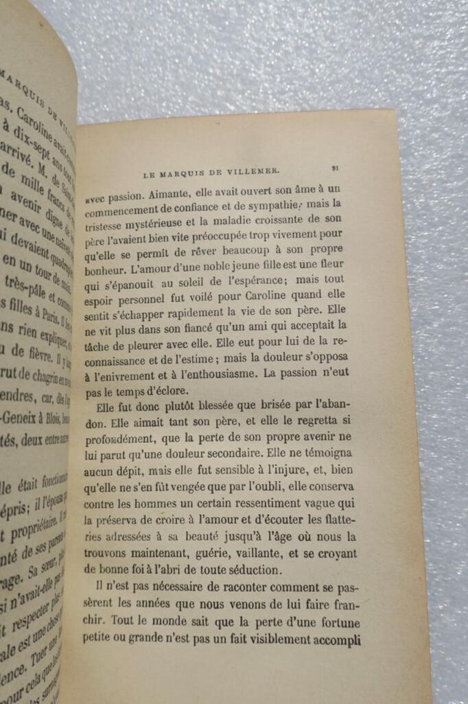 Der Marquis de Villemer - Romantischer Roman