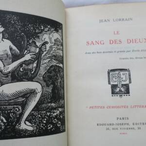 Sang des Dieux 1920