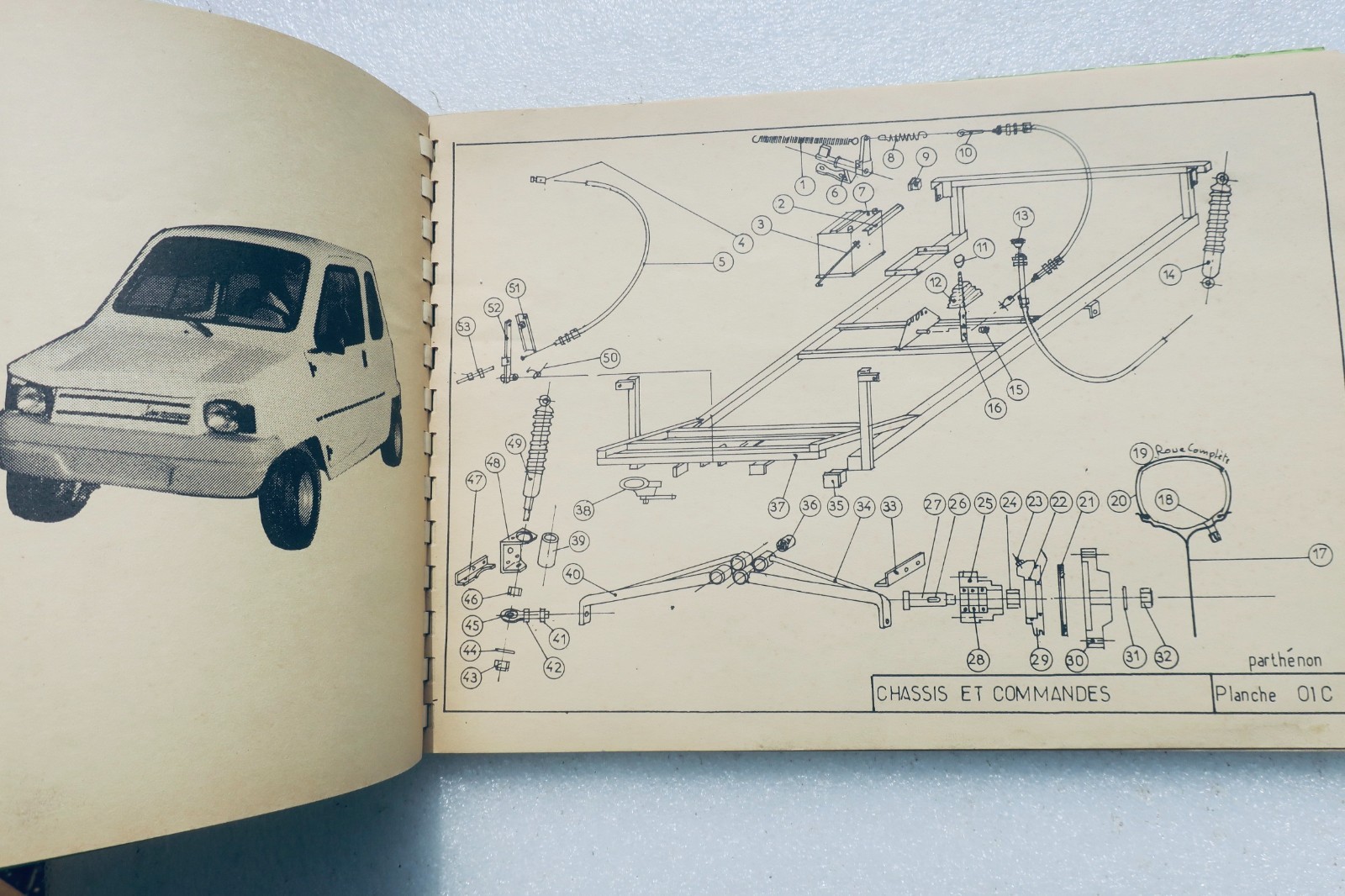 Ersatzteilhandbuch für SYMPA-Dieselmotoren (1949-1950) - Image 5