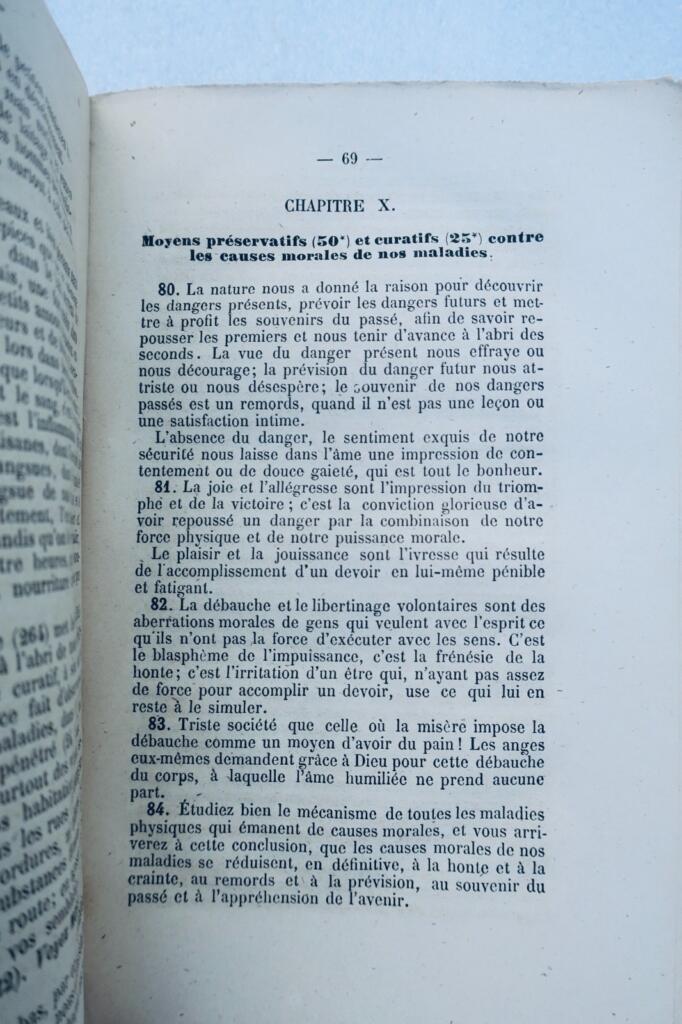 Santé Raspail Manuel annuaire de la Santé pour 1873