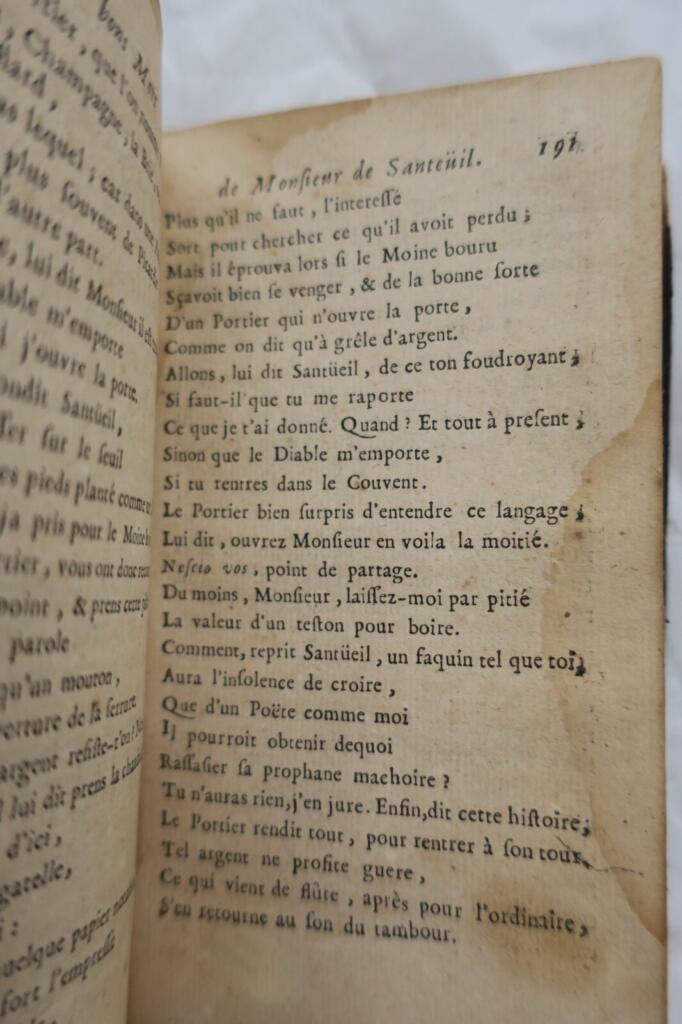 Die guten Worte von Monsieur de SANTEUIL