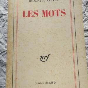 SARTRE JEAN PAUL LES MOTS GALLIMARD EO