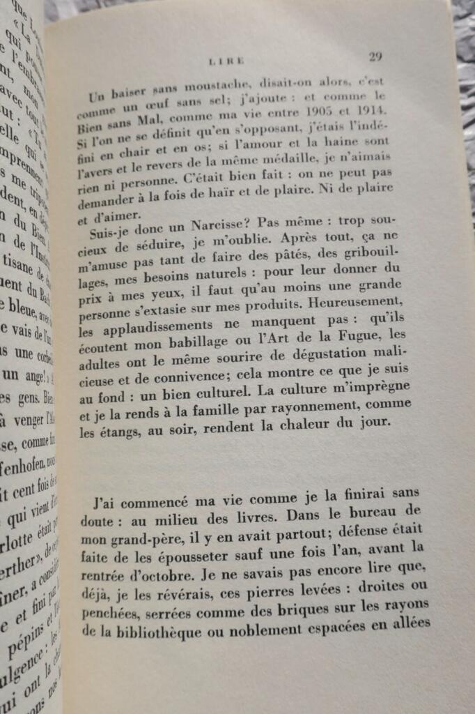 SARTRE JEAN PAUL LES MOTS GALLIMARD EO
