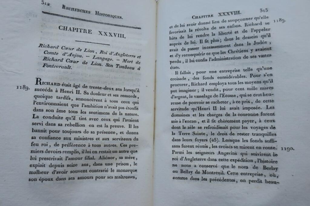 Historical Research on Saumur and Its Monuments