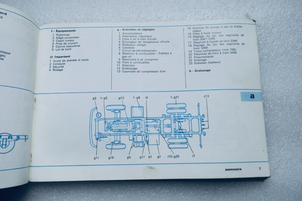 SAVIEM SM6, SM7, SM8 conduite et entretien
