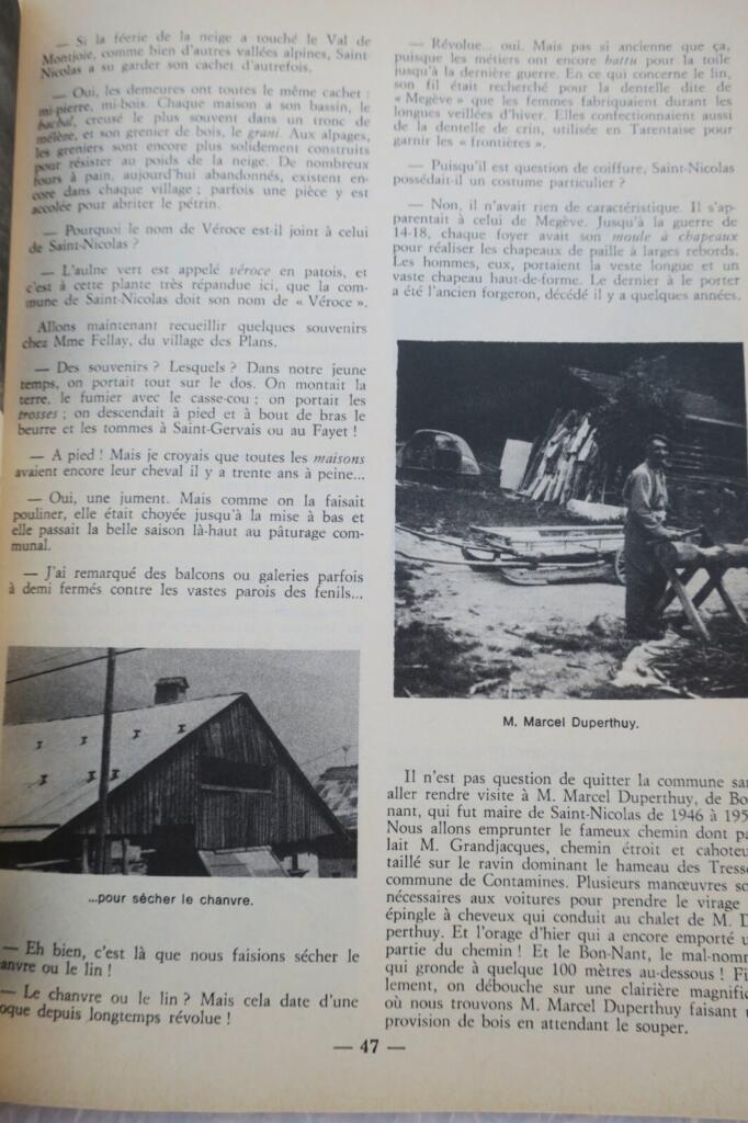 Old Savoyard Almanac 1975
