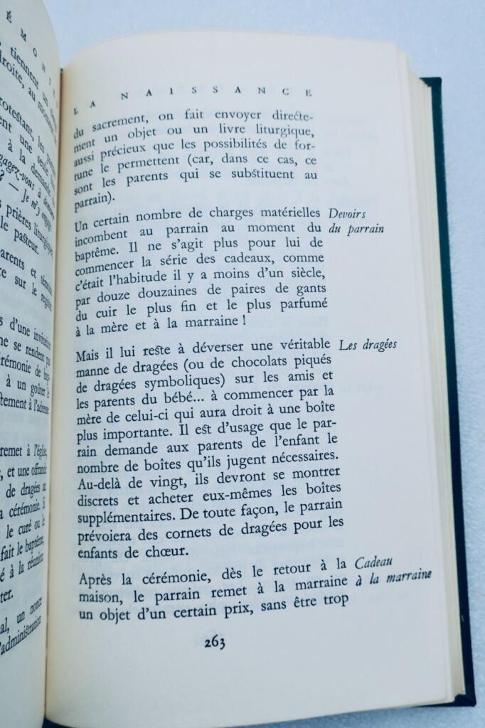 SAVOIR VIVRE TOUS LES JOURS 1957